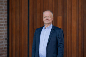 Arild Østgård, adm. direktør i Peab Bygg Norge